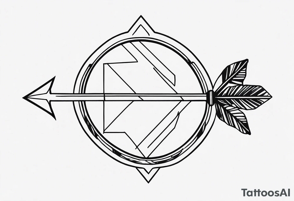 Arrow tattoo idea