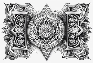 broken sword tattoo idea