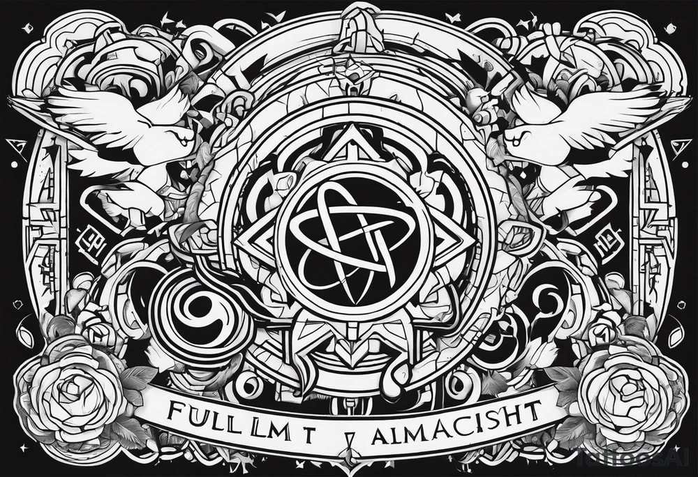 Full metal alchemist tattoo idea