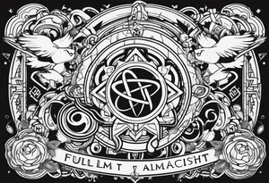 Full metal alchemist tattoo idea