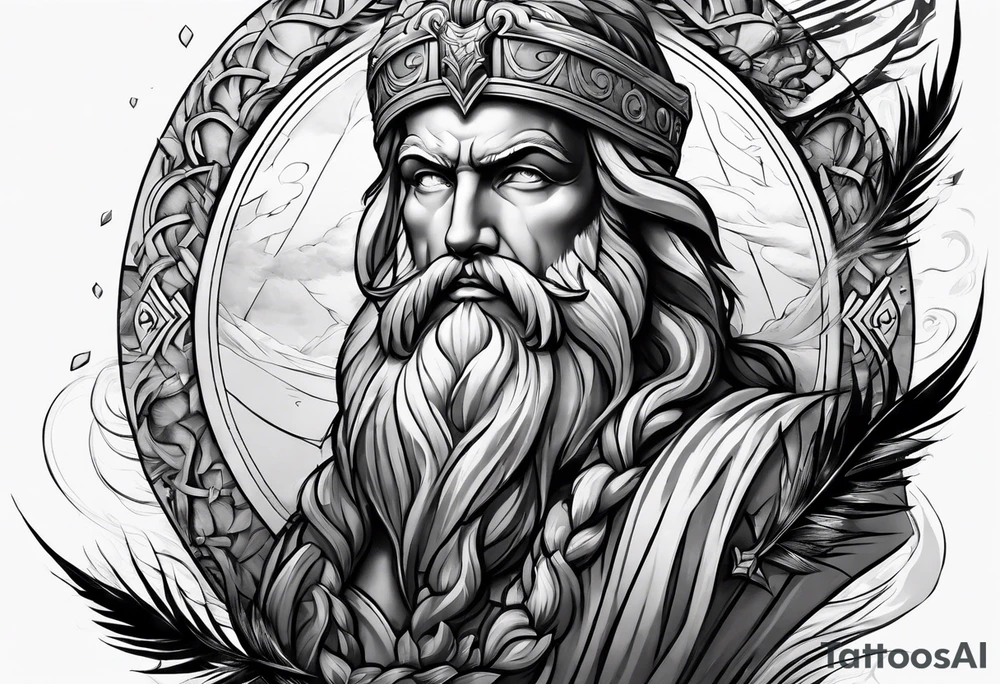 Zeus dominance blizzard tattoo idea