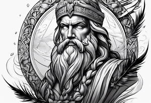 Zeus dominance blizzard tattoo idea