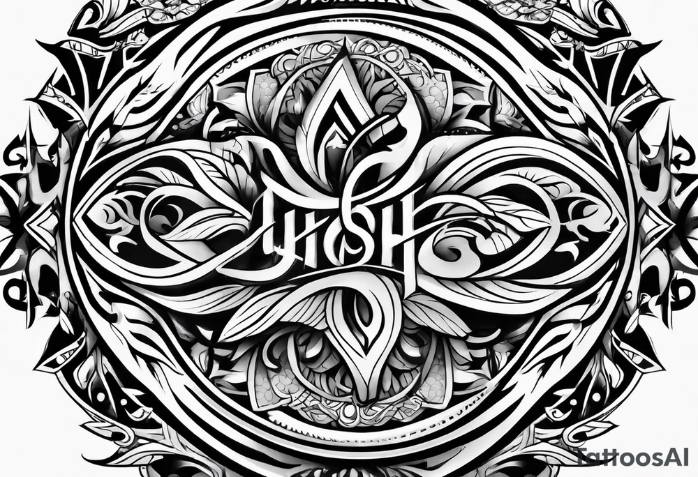 tribal this too shall pass tattoo idea
