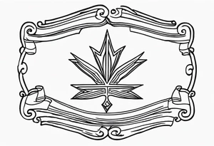 Haitian flag tattoo idea