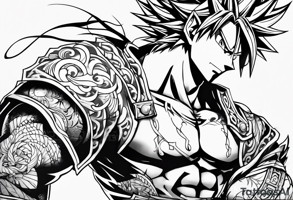 Natsu Dragneel tattoo tattoo idea