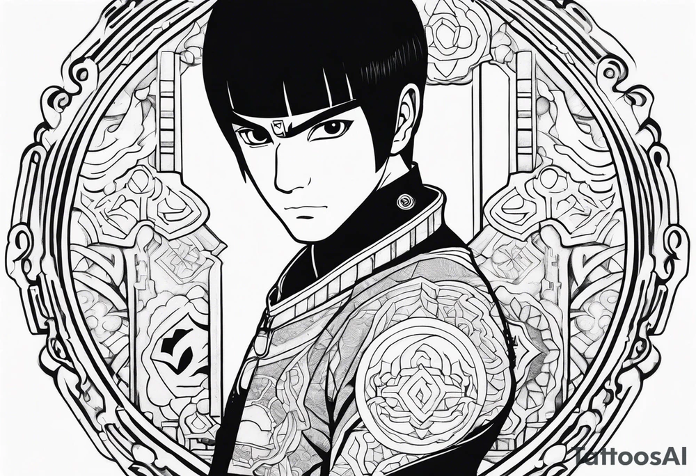 Rock Lee tattoo idea