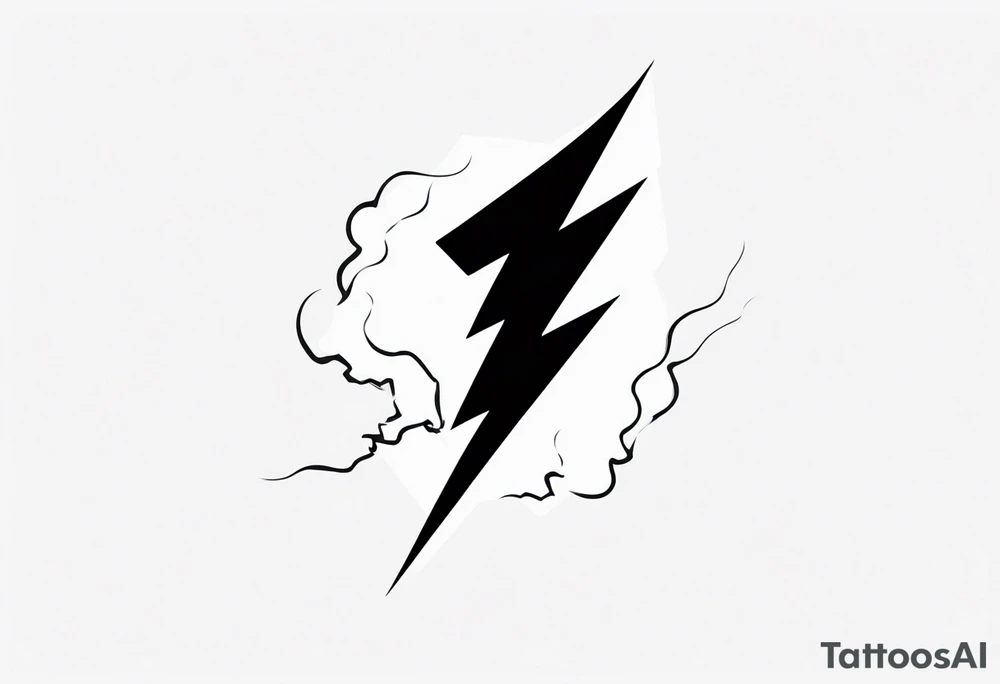 Lightning Bolt tattoo idea