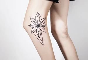feminine unique minimalist tattoo on ankle symbolizing love and family tattoo idea