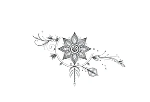 Symbol for protection and abundance  girl born 6 17 1986 at 820 pm tattoo idea