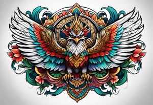 indonesia Garuda tattoo idea