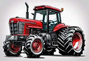 Tractor tattoo idea