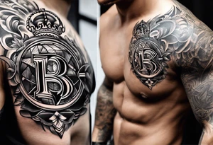 cr7 letters tattoo idea