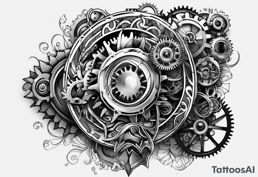 Gears tattoo idea