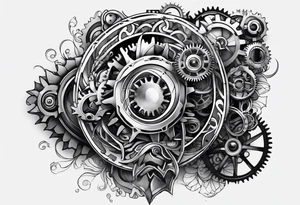 Gears tattoo idea