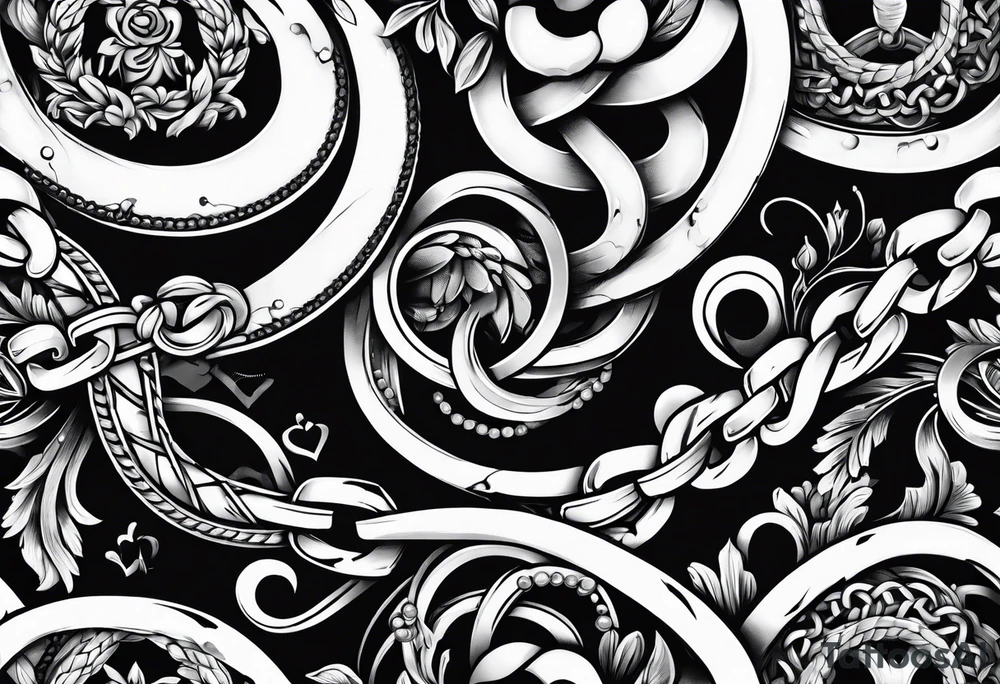 chains for rigging tattoo idea
