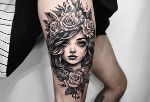 representation of 5 kids tattoo idea