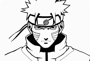 naruto hokage tattoo idea