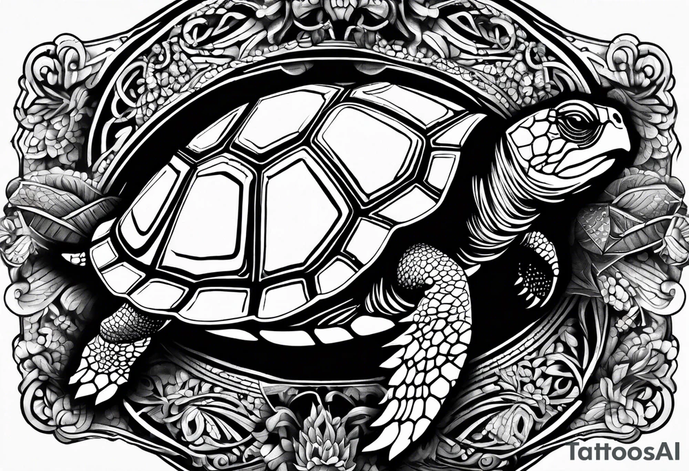 Turtle tattoo design tattoo idea