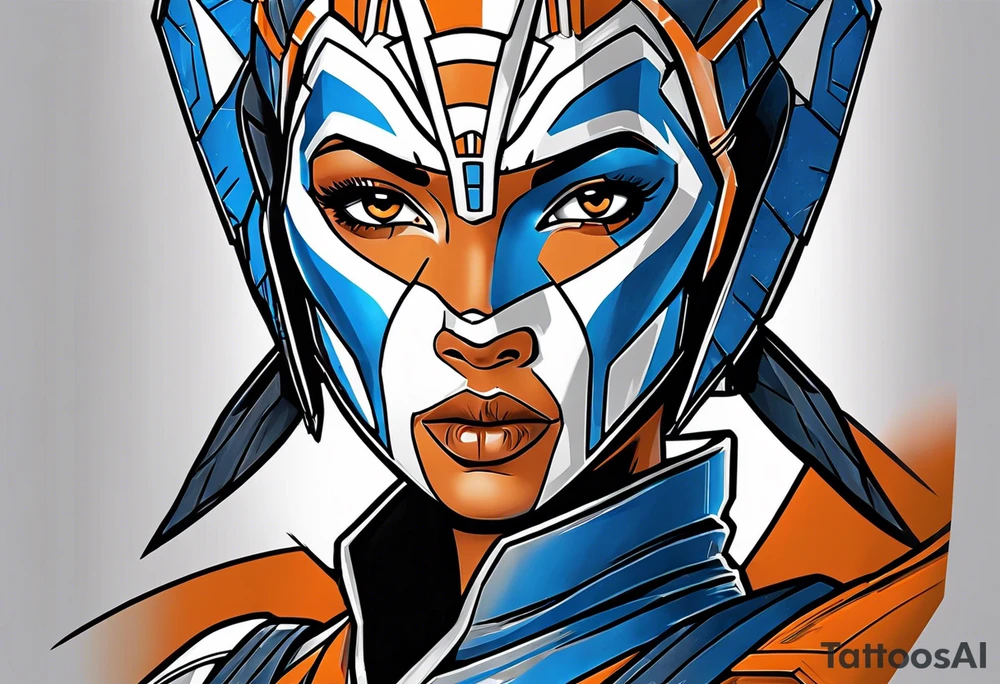 Star Wars, Captain Rex, Ahsoka Tano tattoo idea