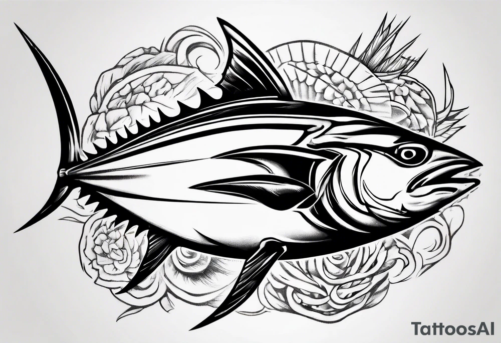 tuna tattoo idea