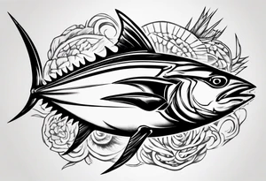 tuna tattoo idea
