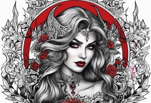 Vampire tattoo design tattoo idea