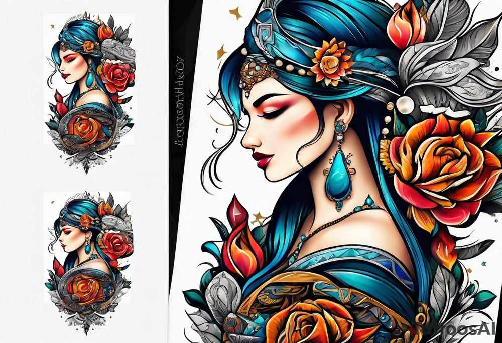 Integrity, strength symbolism tattoo idea