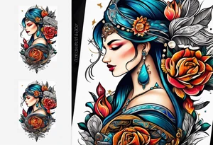Integrity, strength symbolism tattoo idea