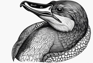 platypus tattoo idea
