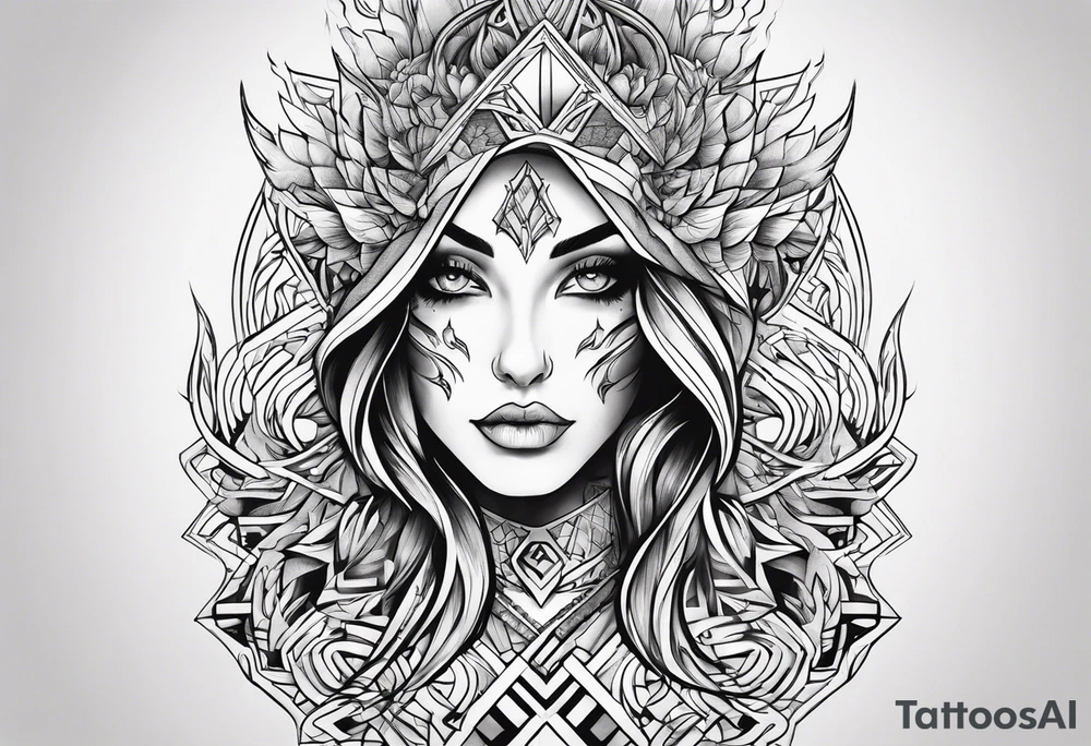 On fire from within tattoo idea