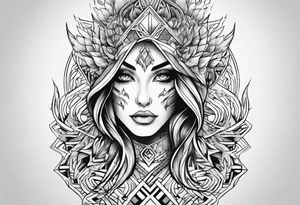 On fire from within tattoo idea