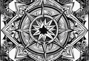 star tattoo idea