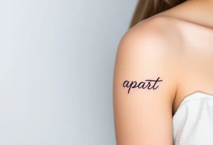 I fall apart tattoo idea