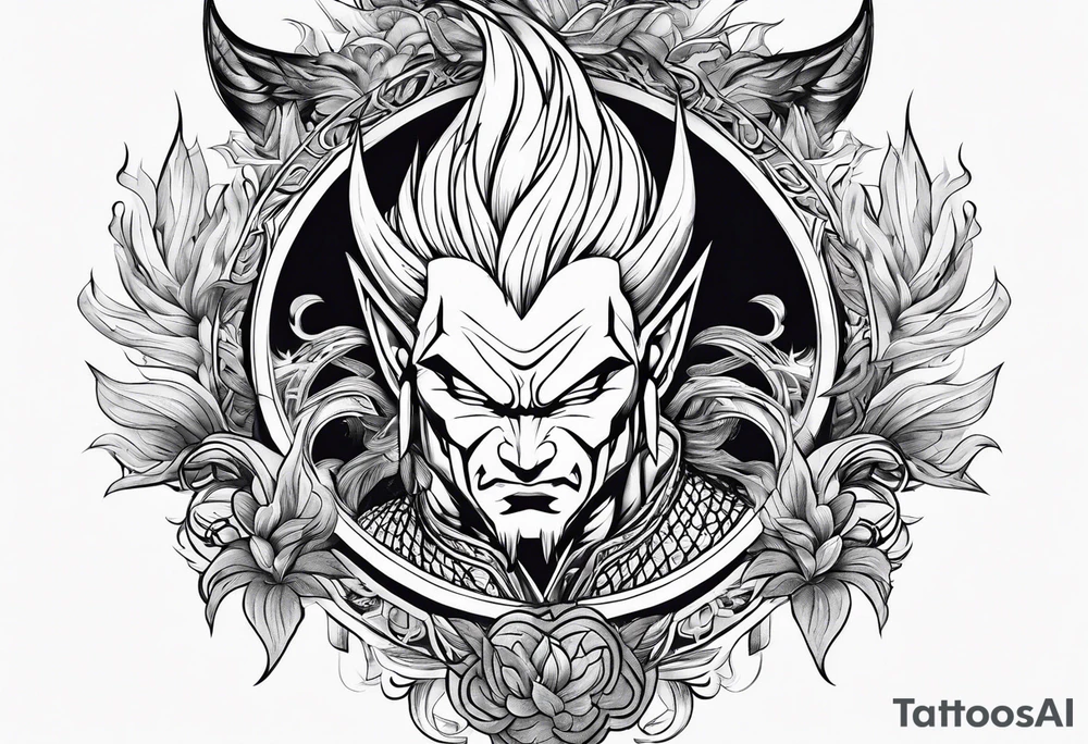 majin tattoo idea