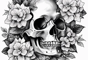 Heavy is the head, rot, hydrangeas tattoo idea