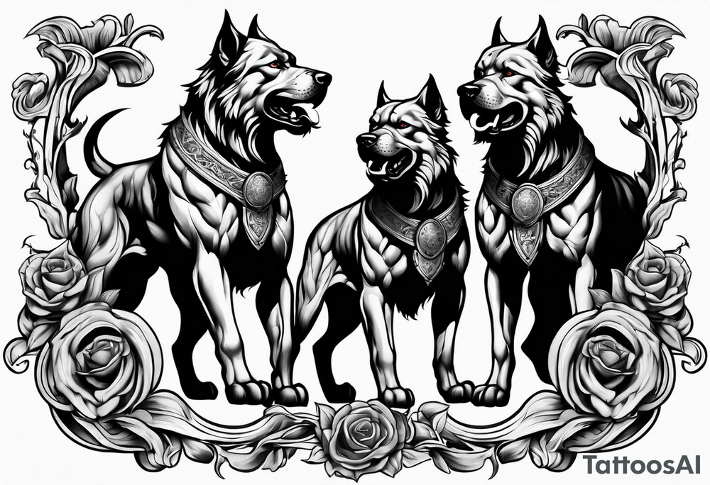 Cerberus tattoo idea