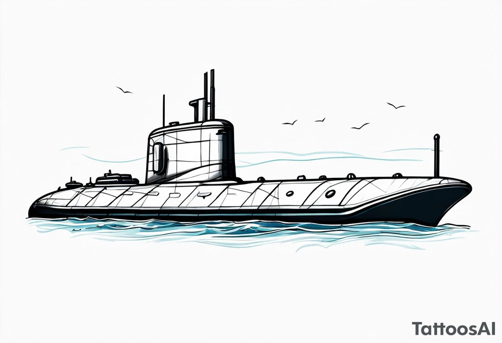 virginia class submarine tattoo idea
