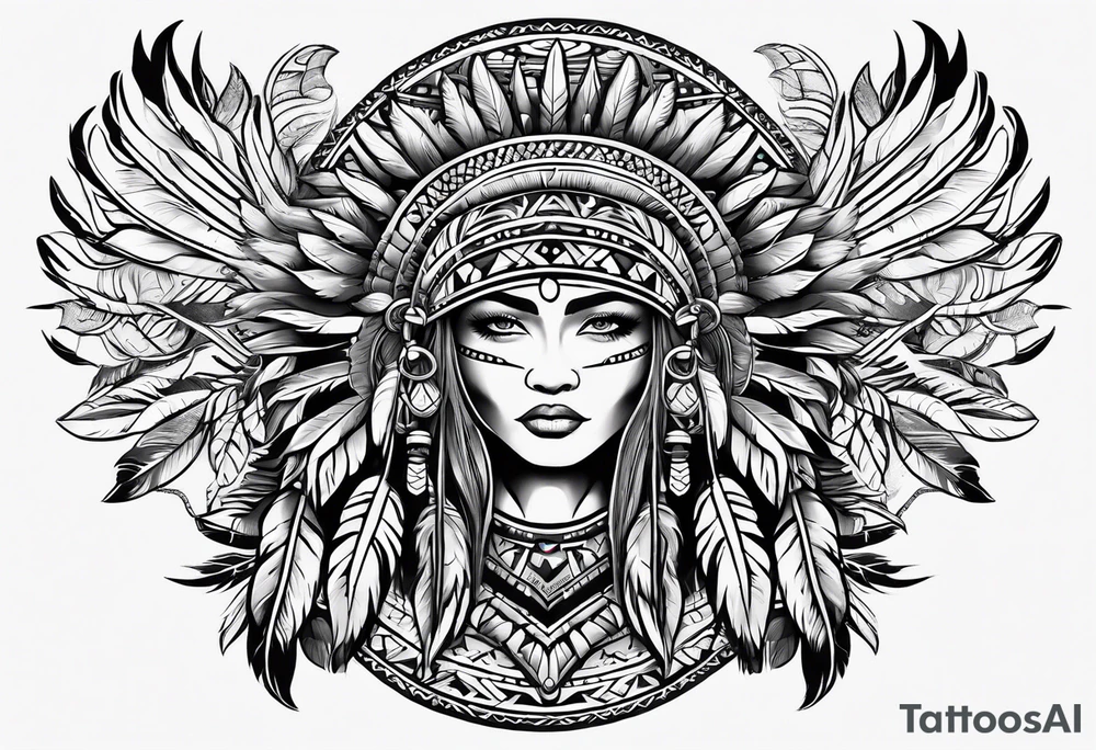 American Indians tattoo idea