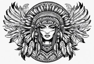 American Indians tattoo idea