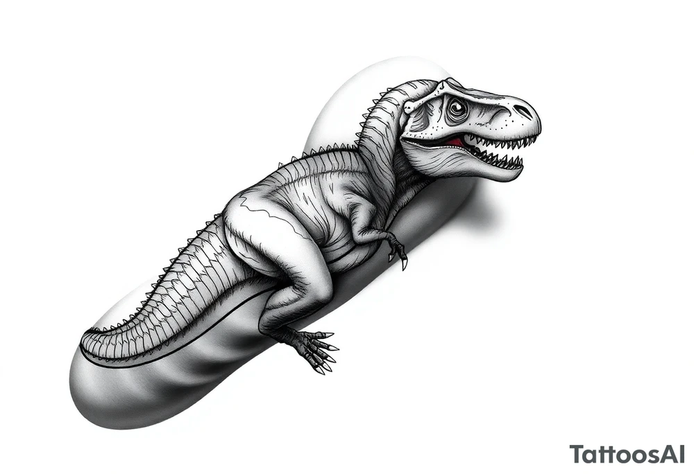 dinosaur tattoo idea