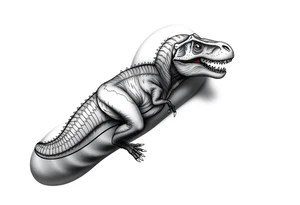 dinosaur tattoo idea
