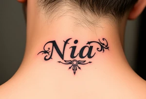 The name Nia tattoo idea