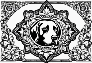 Paw print memorial tattoo tattoo idea
