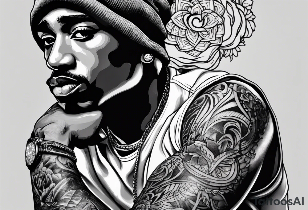 2pac quote tattoo idea