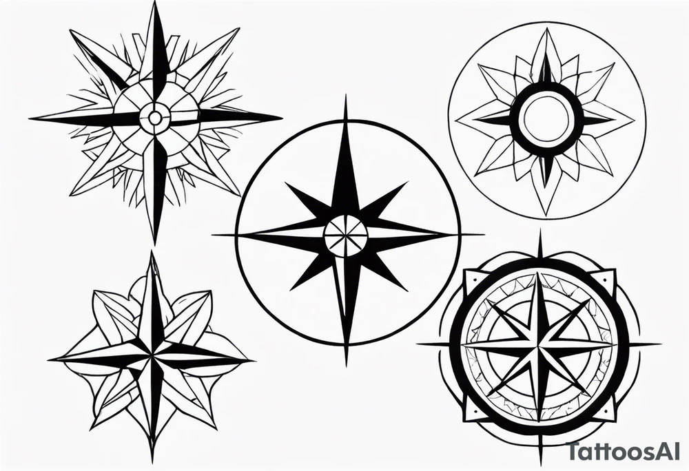 compas tattoo idea