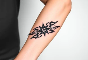 arawak indo tribe tribal tattoo half arm sleeve tattoo idea