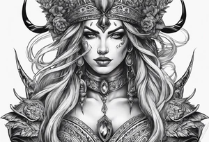 Fourche hades tattoo idea