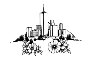 Portland oregon 503, north made tattoo idea