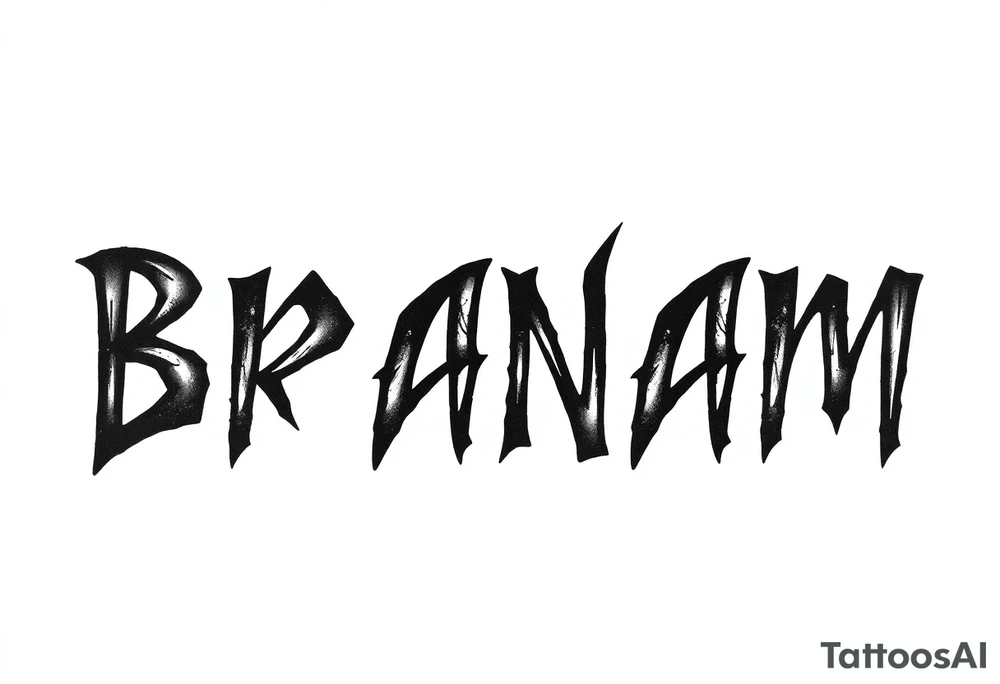Branam tattoo idea