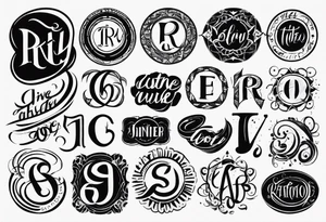 Ring tattoo tattoo idea